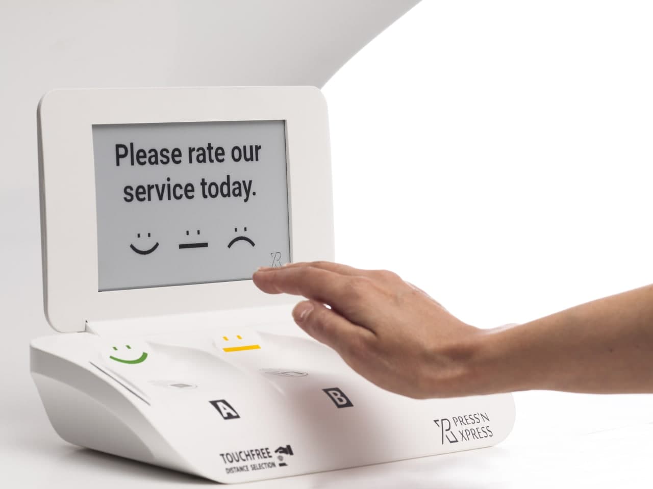 Touchless Customer Feedback Kiosk for Hotel and Hospitality
